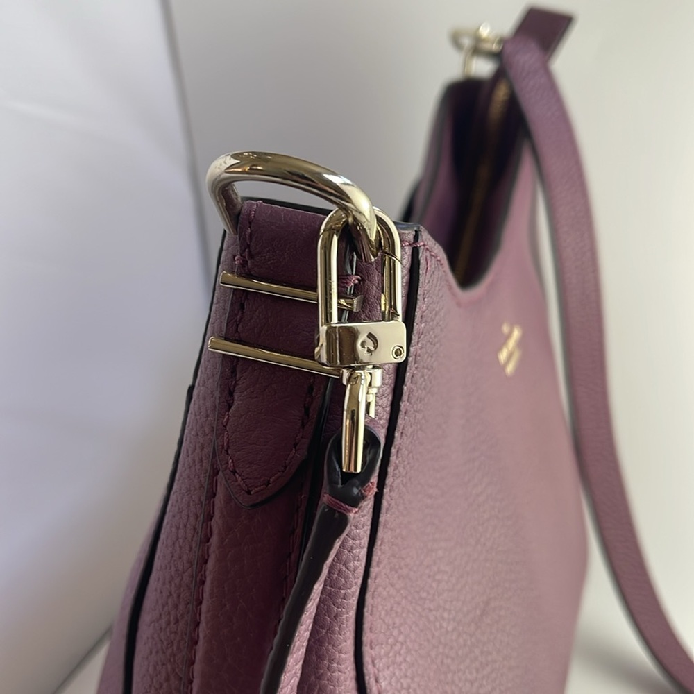 Kate Spade Oakwood Street Pebbled Leather Hobo Crossbody Bag - Picture 4 of 16